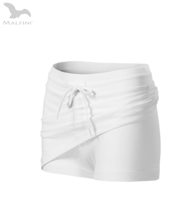 Sieviešu svārki-šorti Two in one 604 white