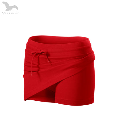 Sieviešu svārki-šorti Two in one 604 red