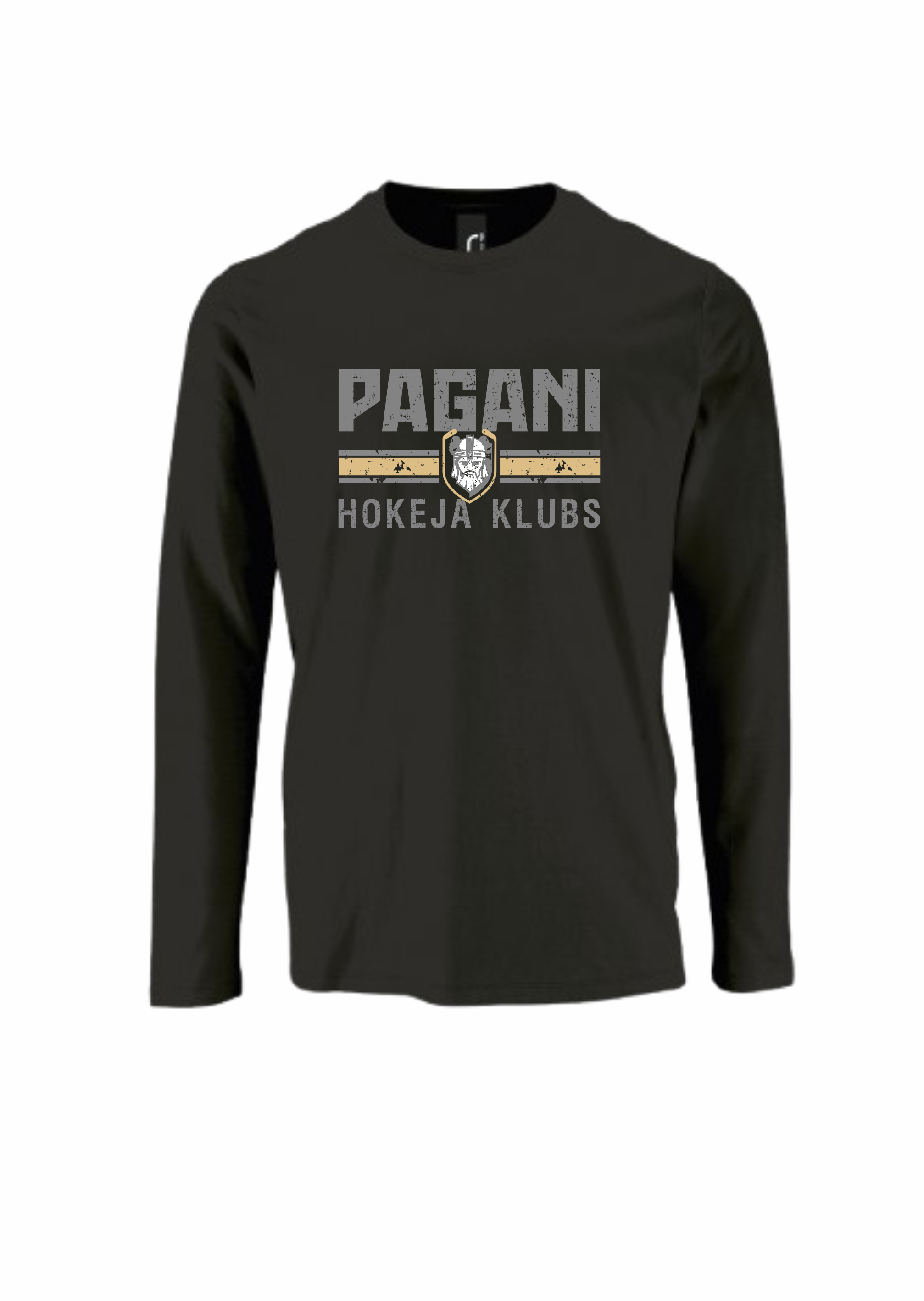 HK Pagāni kokvilnas t-krekls ar garam piedurknem #7