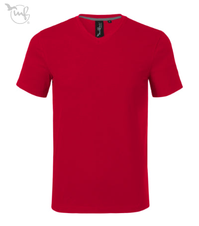 Vīriešu T-krekls Action V-neck 700 formula red