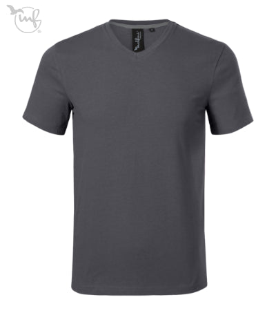 Vīriešu T-krekls Action V-neck 700 light anthracite