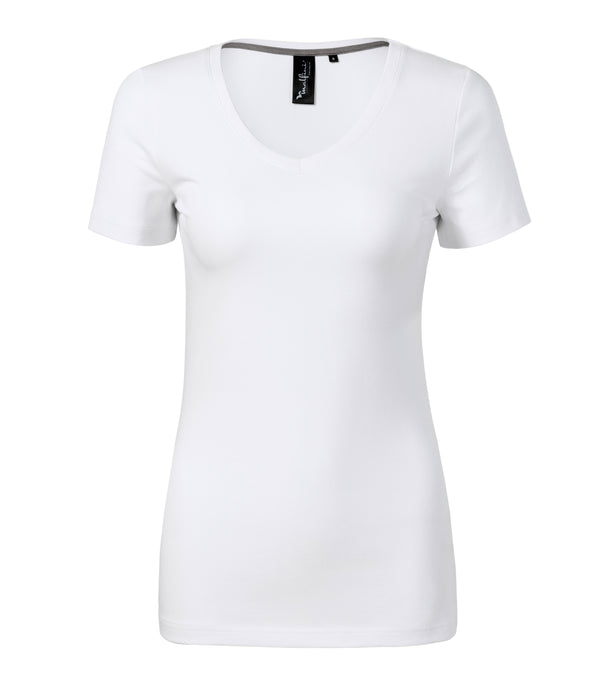 Sieviešu t-krekls ACTION V-NECK 701 white