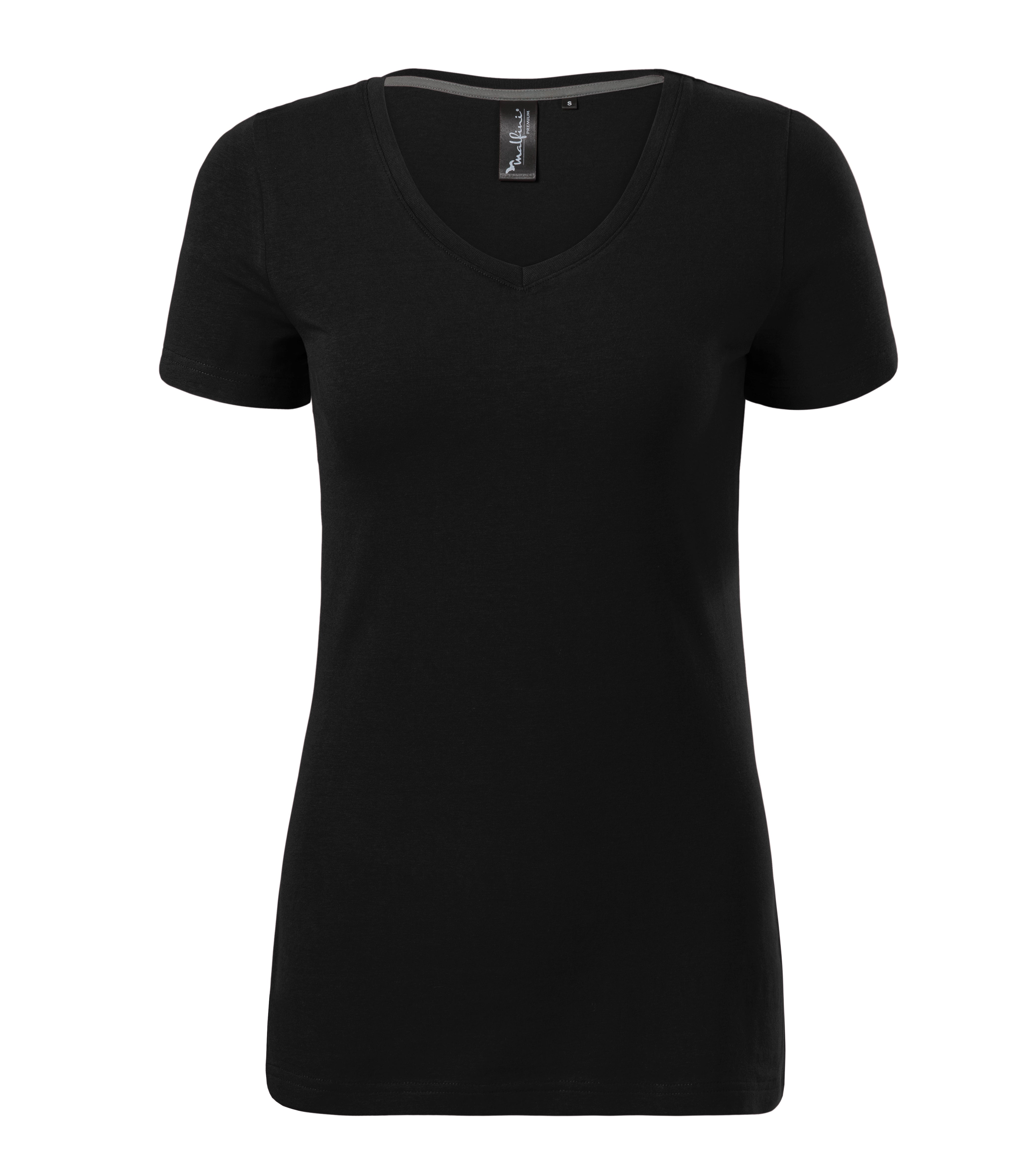 Sieviešu t-krekls ACTION V-NECK 701 black
