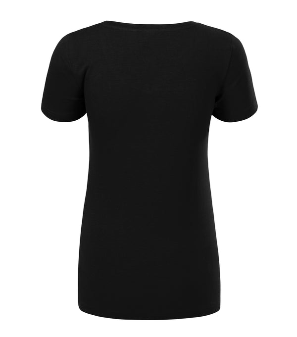 Sieviešu t-krekls ACTION V-NECK 701 black