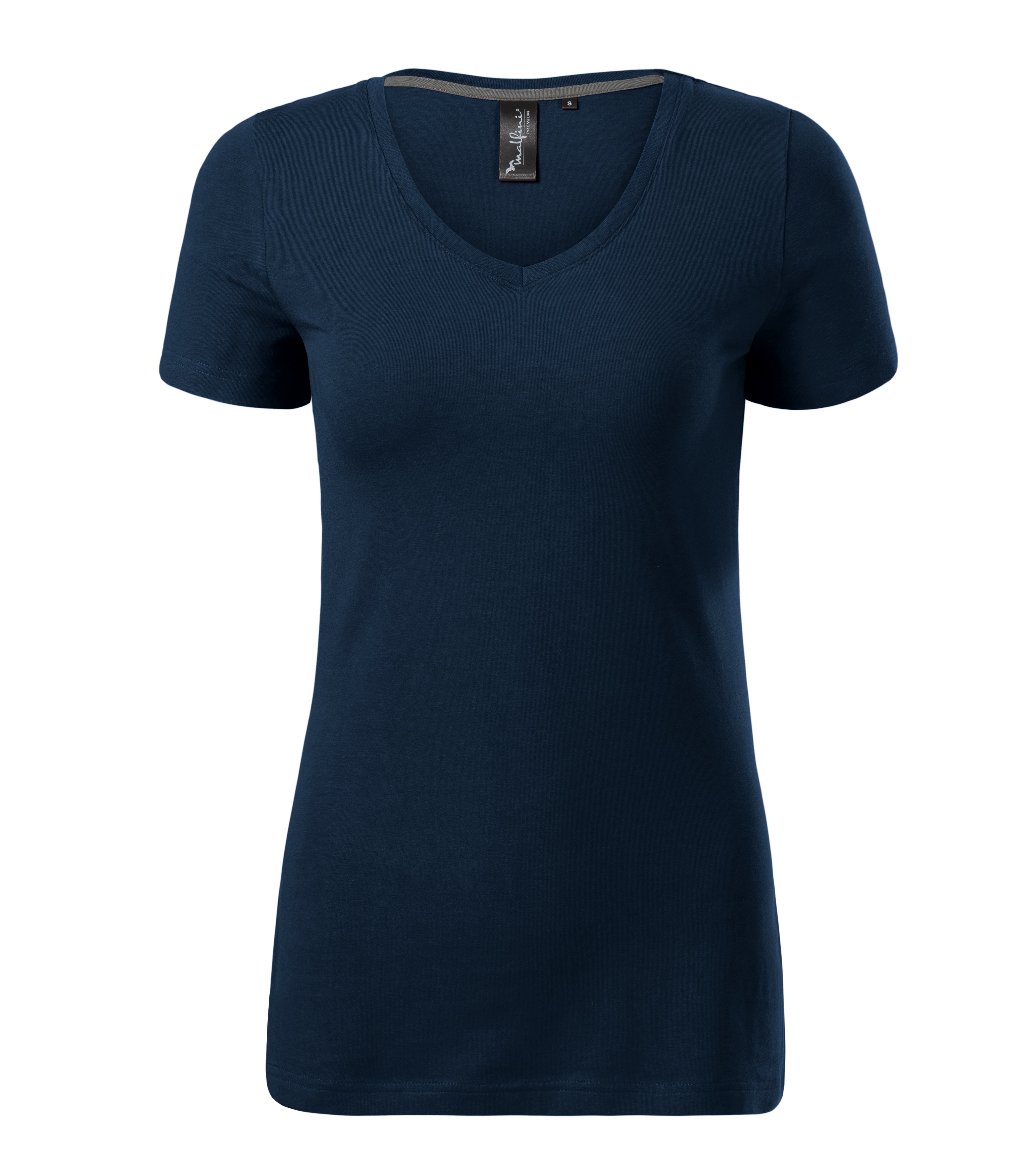 Sieviešu t-krekls ACTION V-NECK 701 navy blue