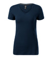 Sieviešu t-krekls ACTION V-NECK 701 navy blue