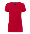 Sieviešu t-krekls ACTION V-NECK 701 formula red