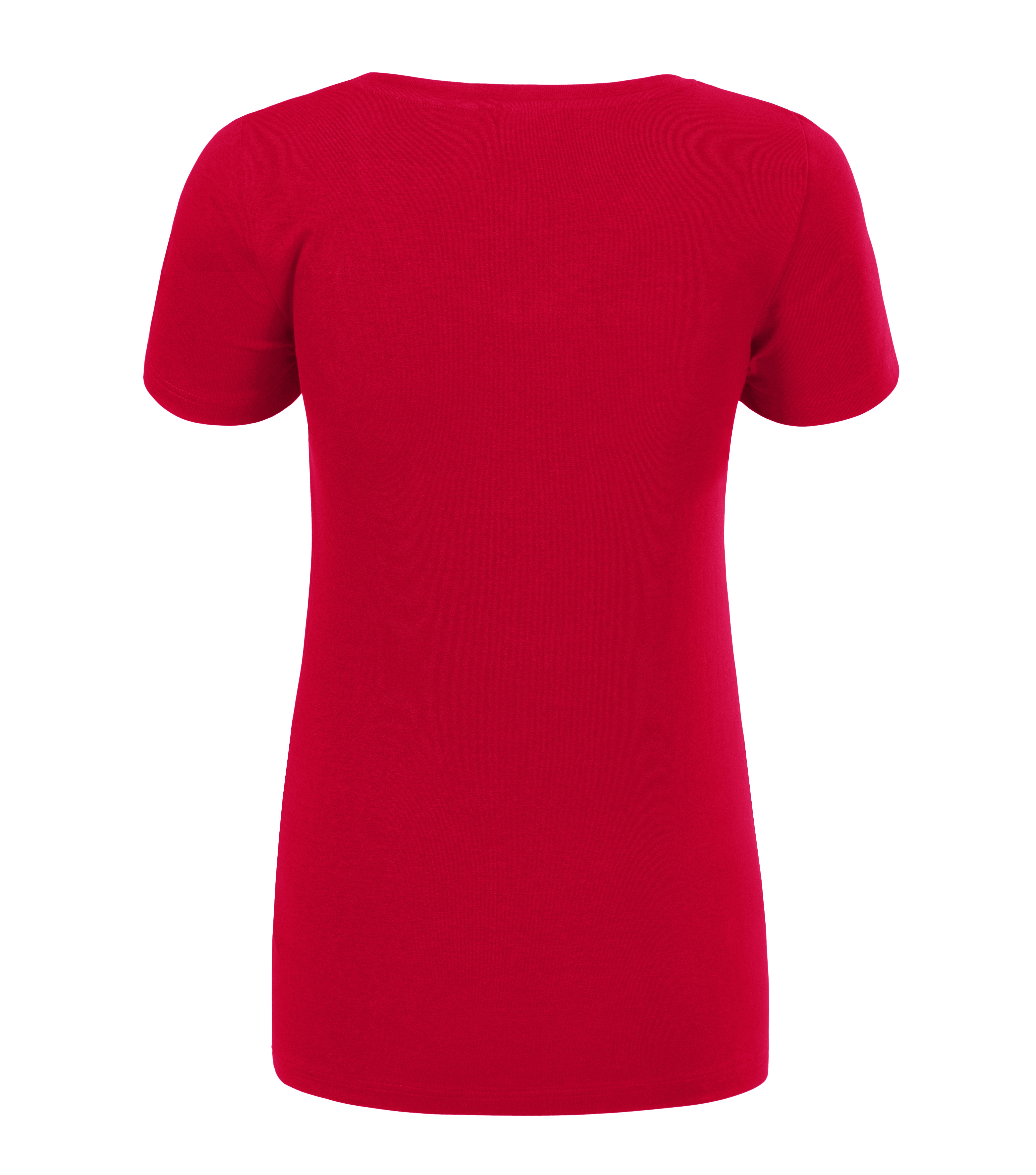 Sieviešu t-krekls ACTION V-NECK 701 formula red