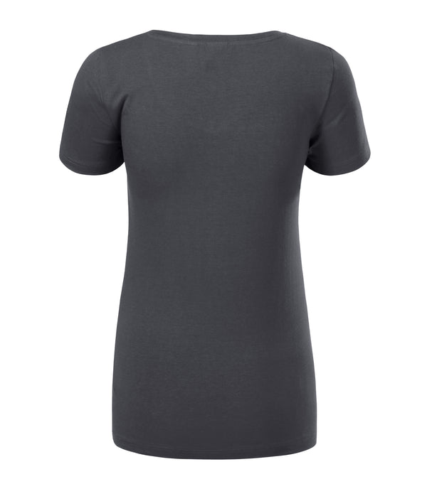 Sieviešu t-krekls ACTION V-NECK 701 light anthracite