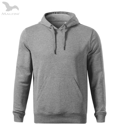 Vīriešu džemperis ar kapuci Break 840 dark gray melange