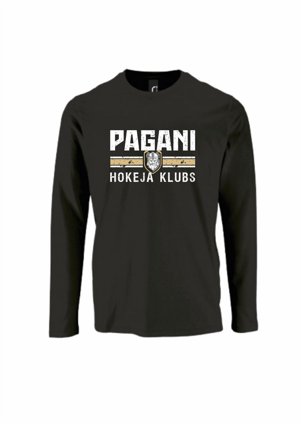 HK Pagāni kokvilnas t-krekls ar garam piedurknem #8