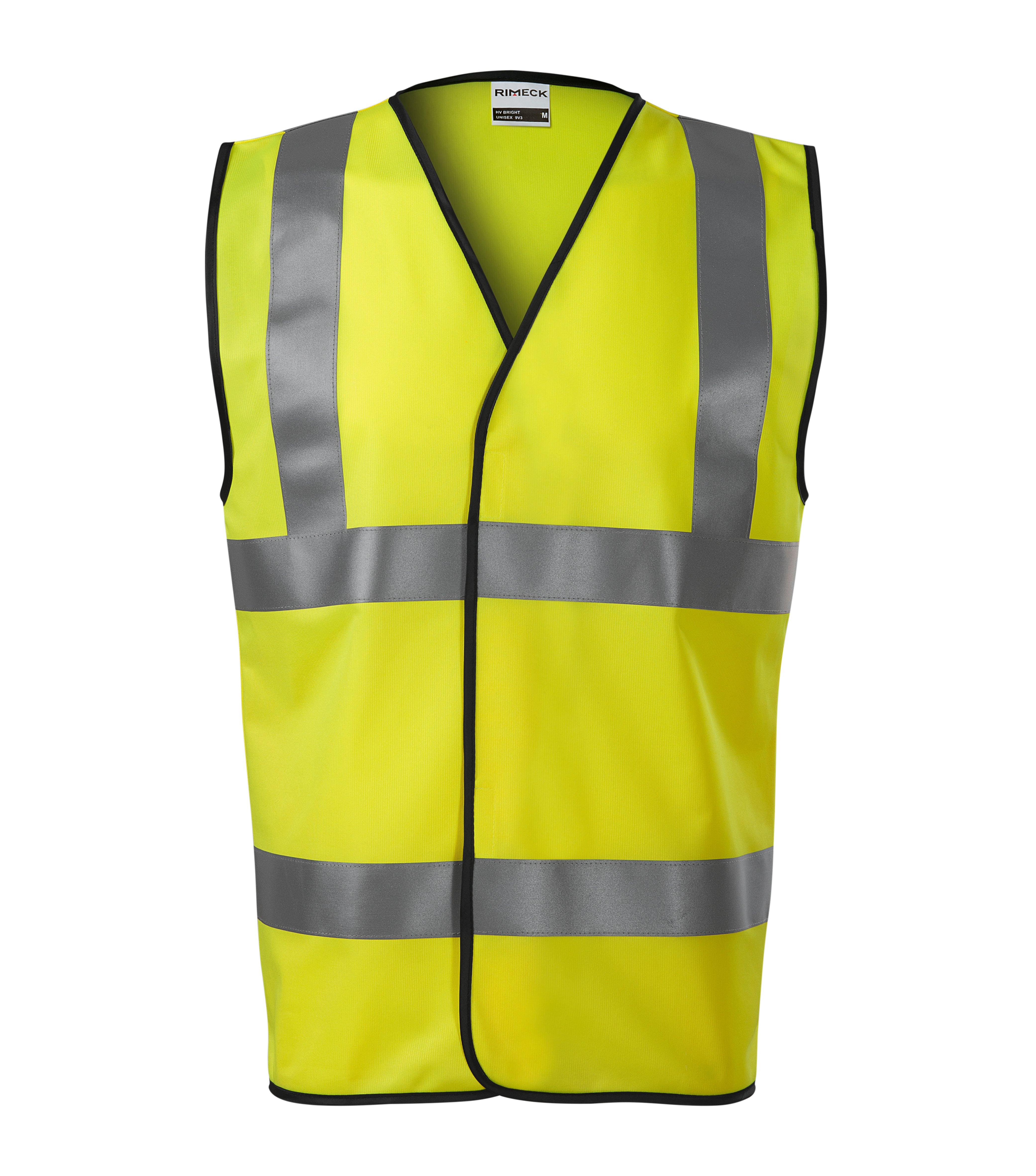 Unisex atstārojoša veste HV BRIGHT 9V3 fluorescent yellow