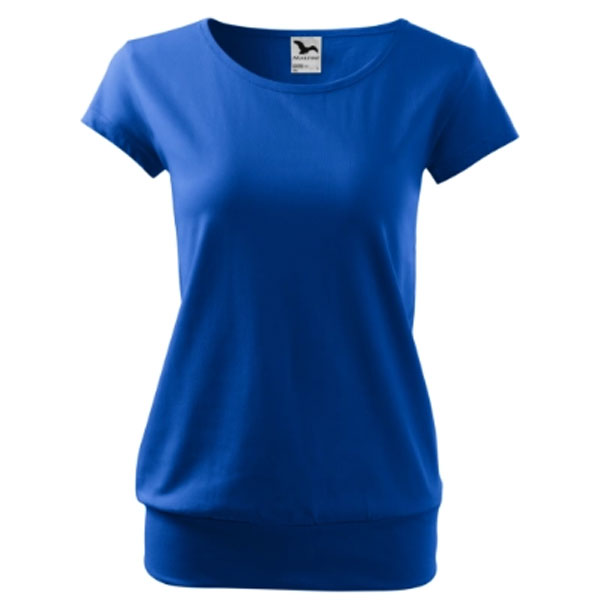 Sieviešu T-krekls City 120 royal blue