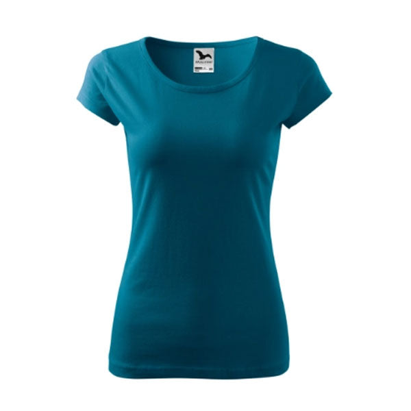 Sieviešu t-krekls Pure 122 petrol blue