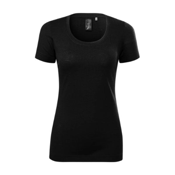 Sieviešu t-krekls Merino Rise 158 black