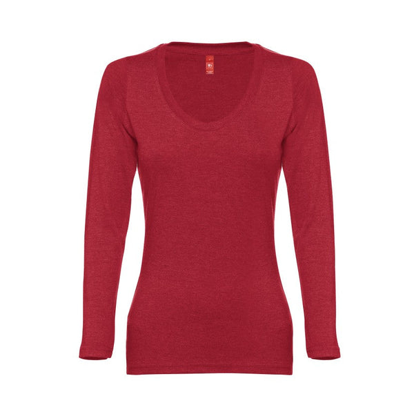 Sieviešu t-krekls BUCHAREST WOMEN red melange