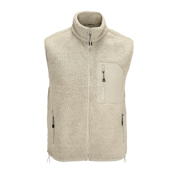 Flīša jaka FURY BW shear beige/beige