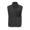 Flīša jaka FURY BW carbon grey/black