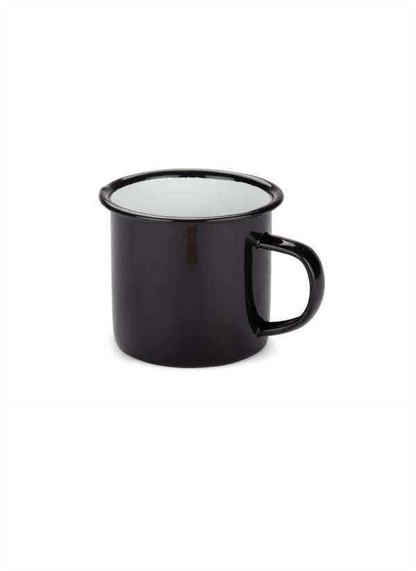 Krūze ar melnu emalju EMAL 300 ml