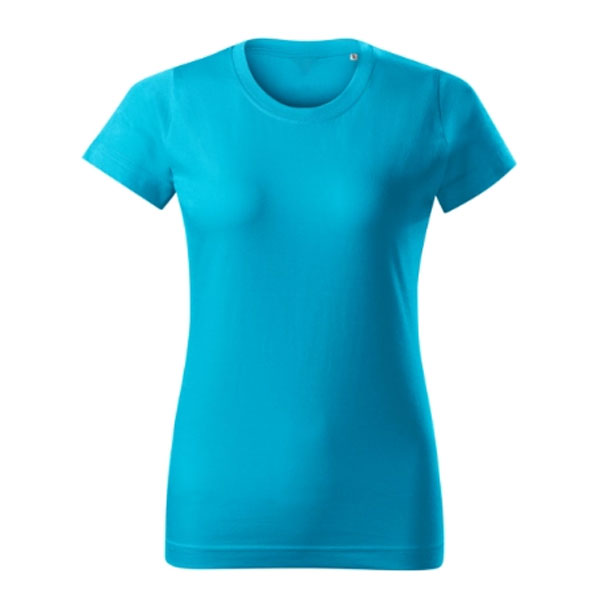 Sieviešu t-krekls Basic Free F34 blue atoll