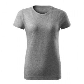 Sieviešu t-krekls Basic Free F34 dark gray melange
