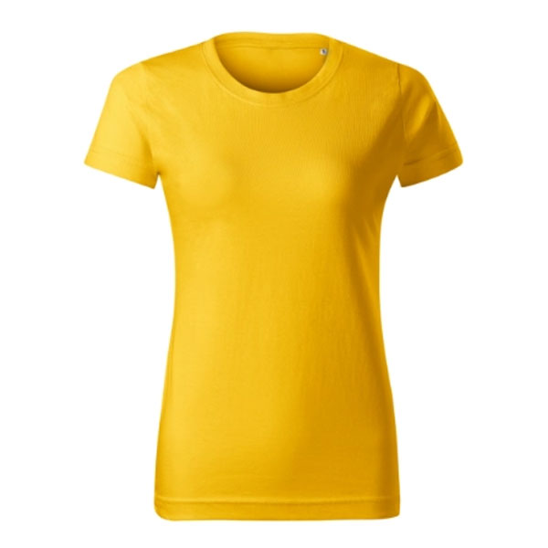 Sieviešu t-krekls Basic Free F34 yellow