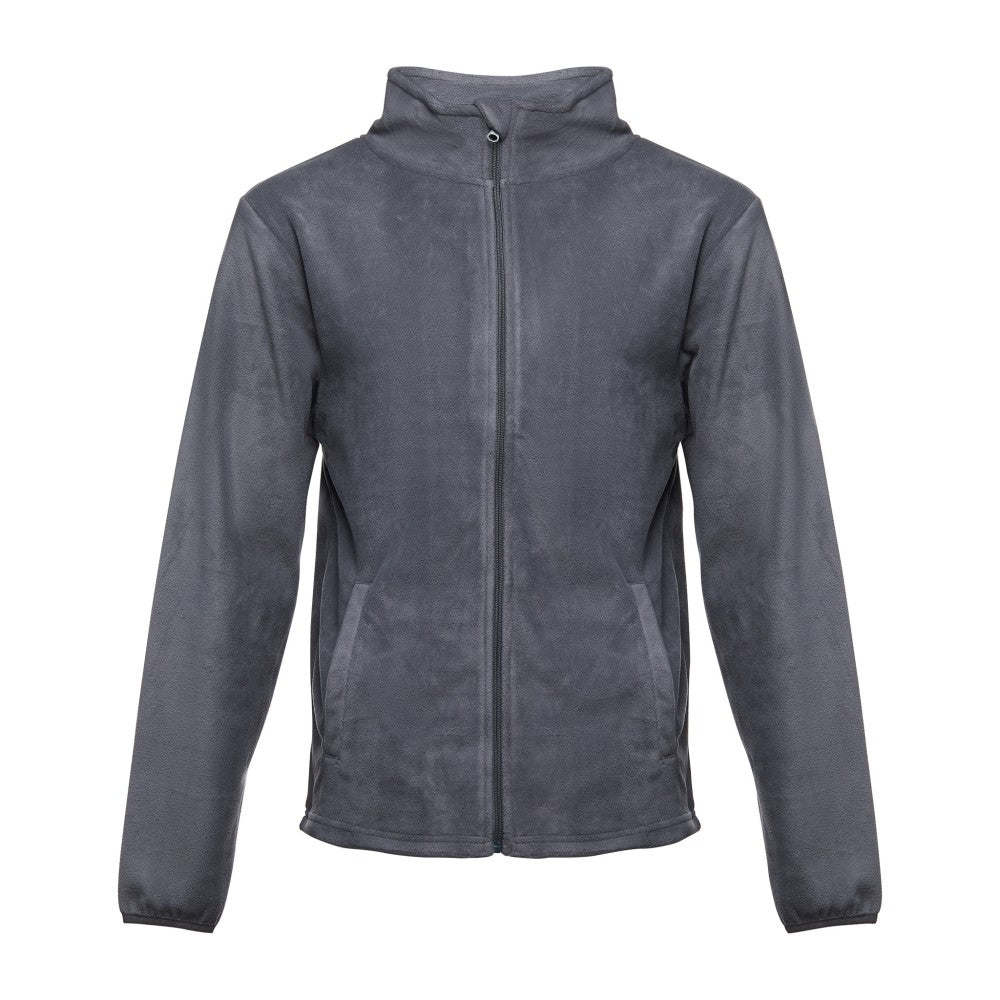 Flīša jaka HELSINKI medium grey