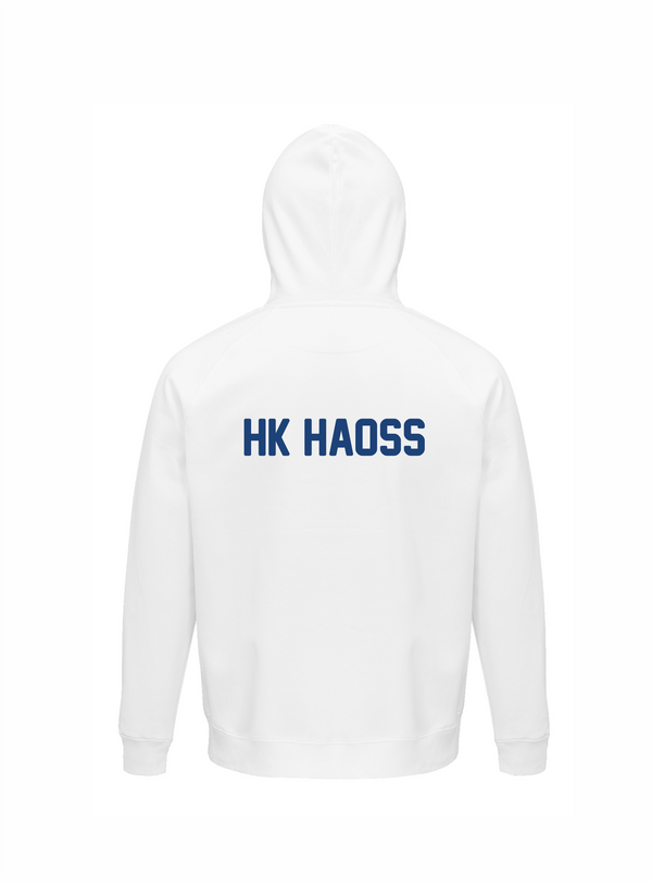 HK Haoss hoodie ar izšuvumu balts