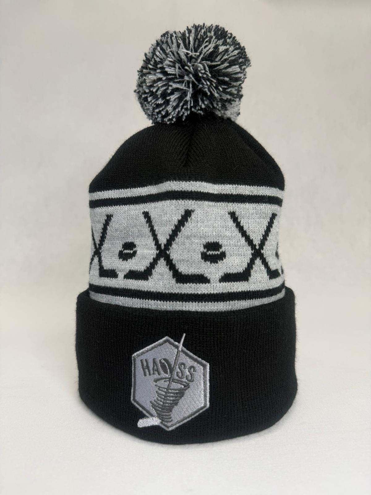 HK Haoss ziemas cepure ar pušķi