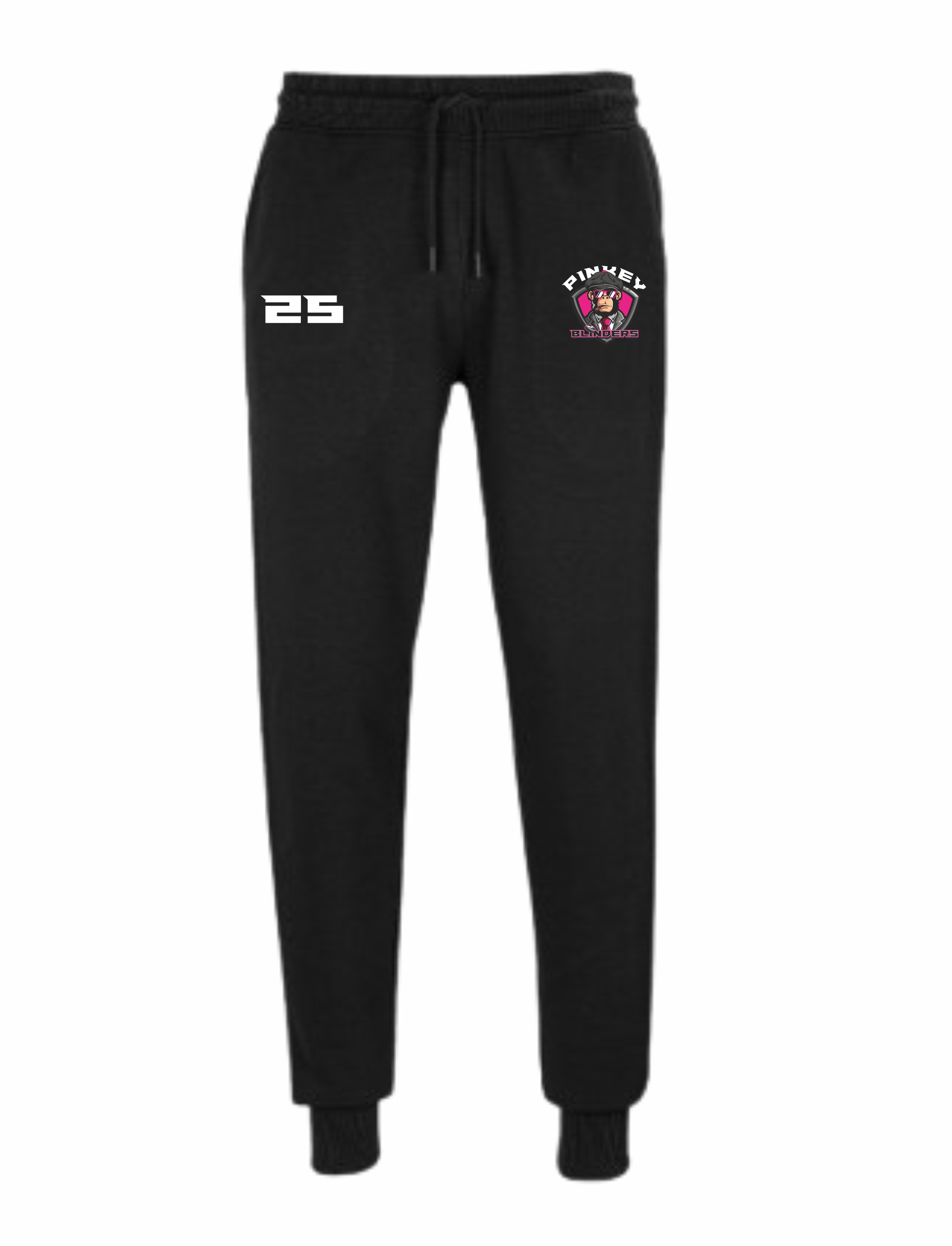 HK Pinkey Blinders Bikses ar izšuvumu melnas