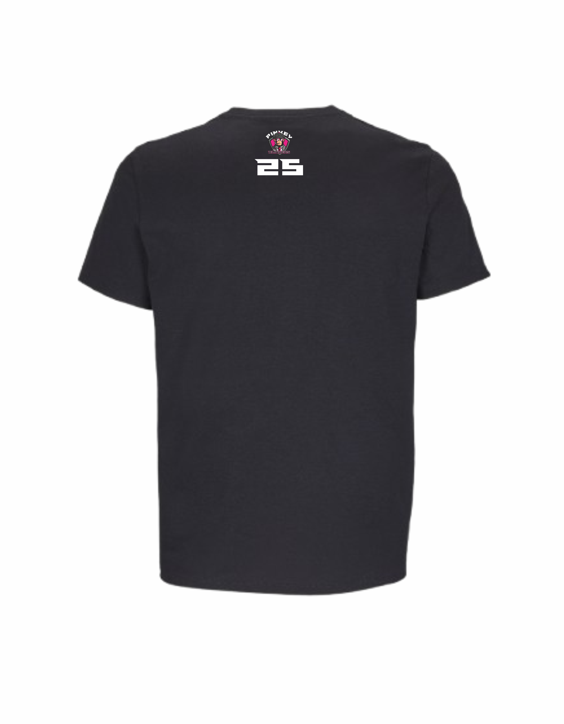 HK Pinkey Blinders kokvilnas t-krekls ar apdruku melns #1