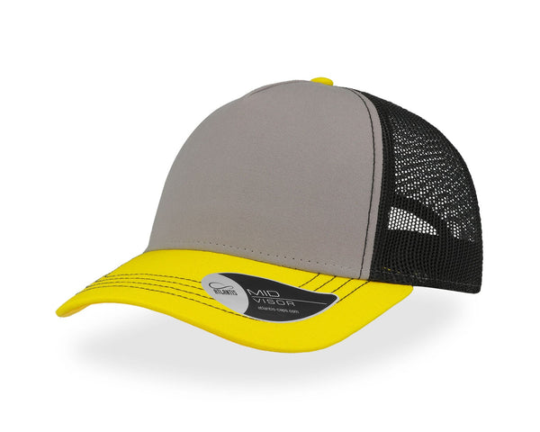 Cepure Atlantis RAPPER CANVAS grey-yellow-black