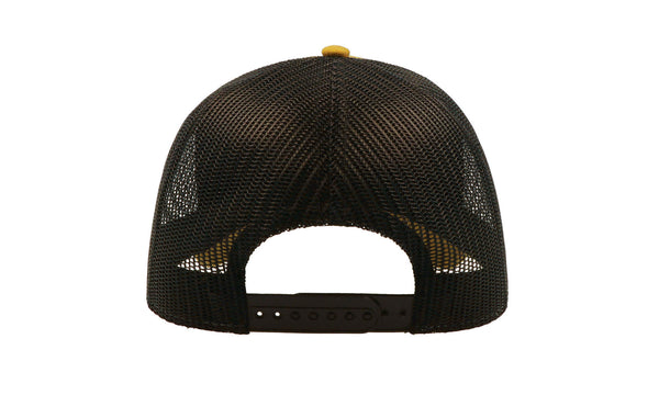 Cepure Atlantis Rapper cotton mustard/black