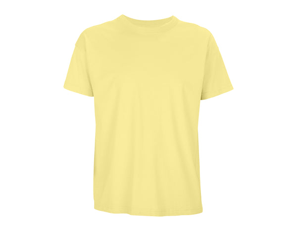 Vīriešu t-krekls BOXY MEN light yellow