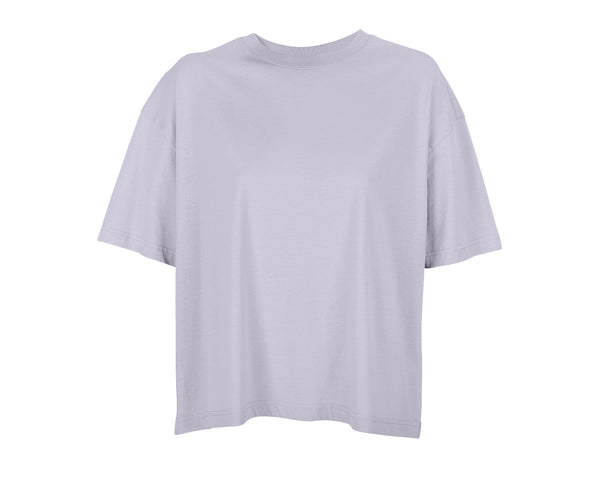 Sieviešu t-krekls BOXY WOMEN lilac