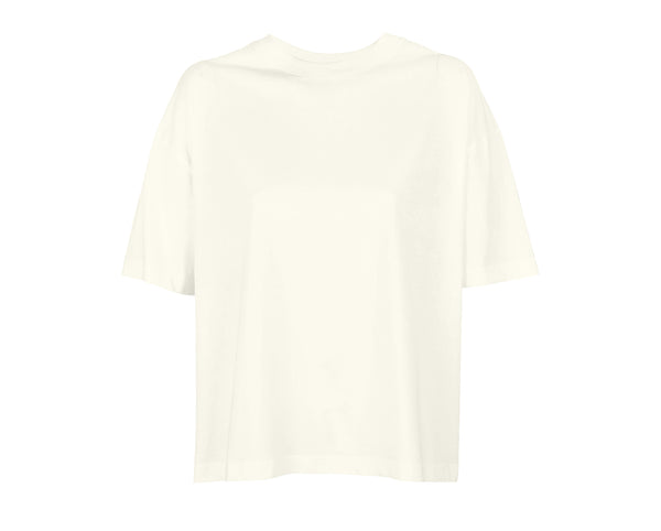 Sieviešu t-krekls BOXY WOMEN off-white