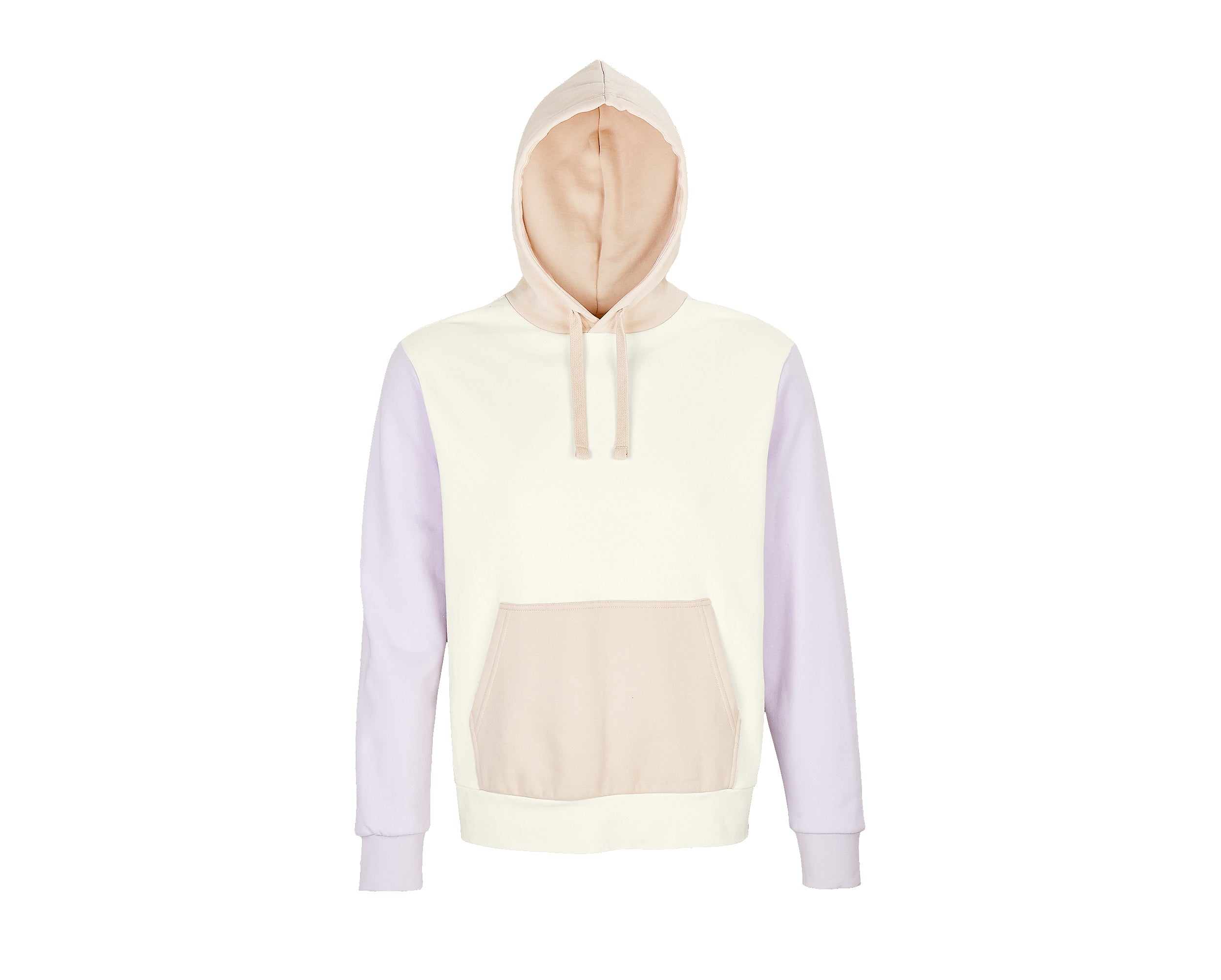 Unisex Collins džemperis ar kapuci off-white