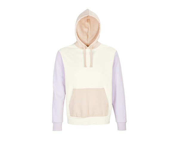 Unisex Collins džemperis ar kapuci off-white