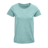 Sieviešu t-krekls CRUSADER WOMEN heather light green
