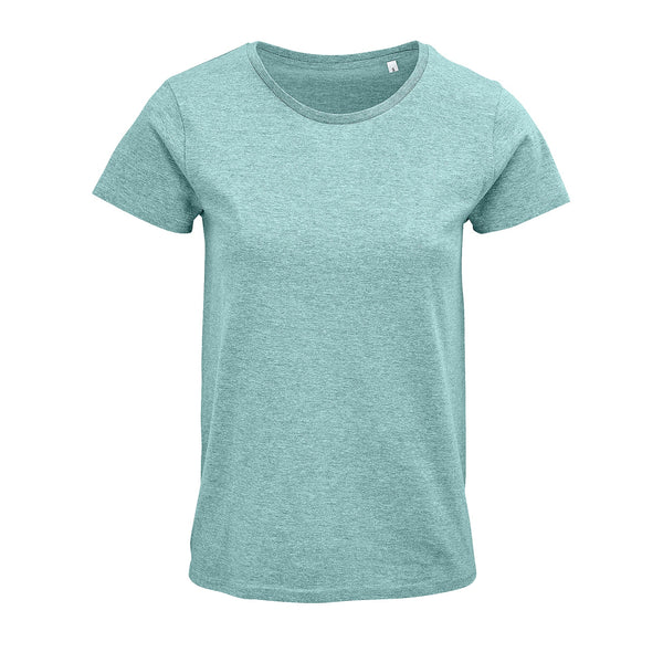 Sieviešu t-krekls CRUSADER WOMEN heather light green