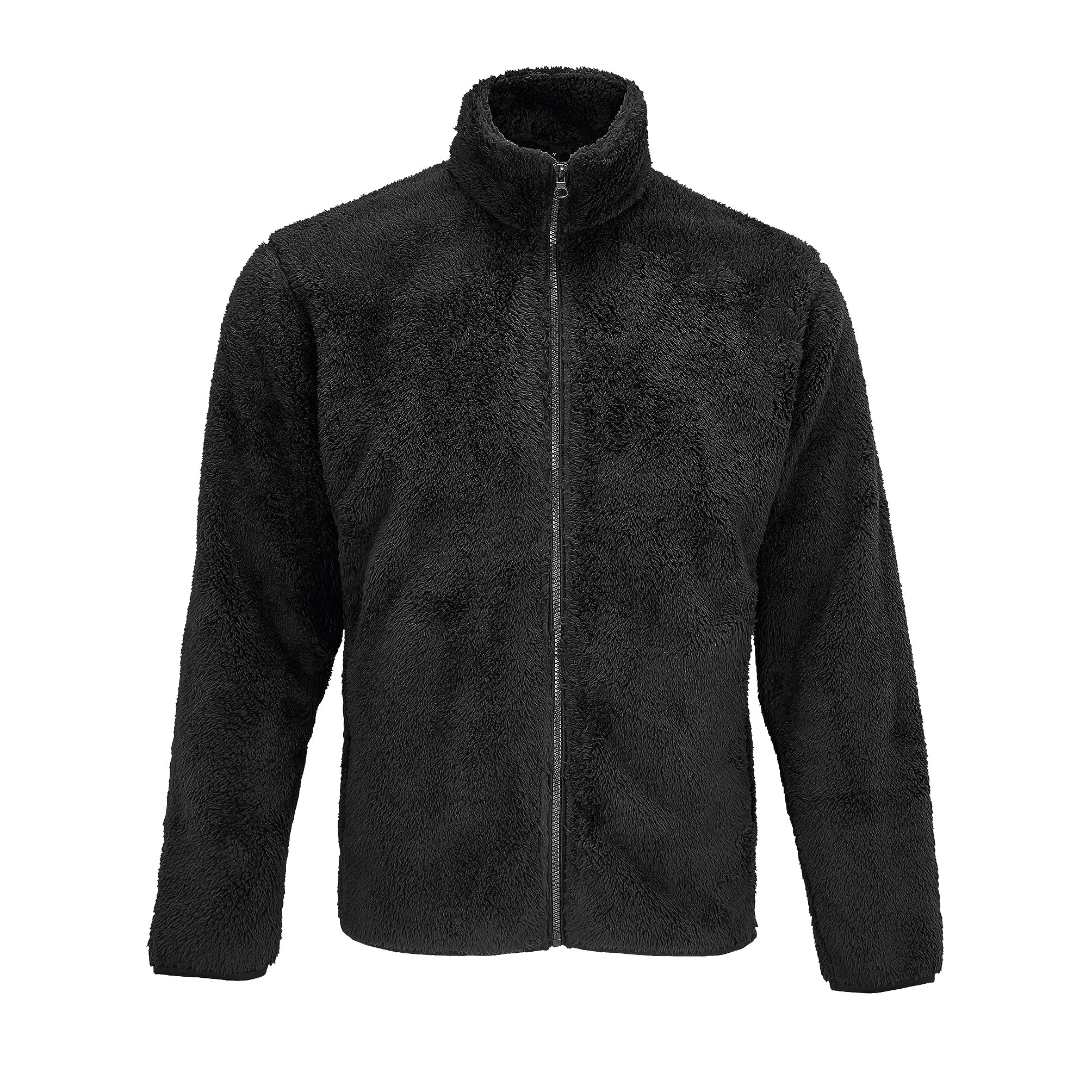 Flīša jaka FINCH black