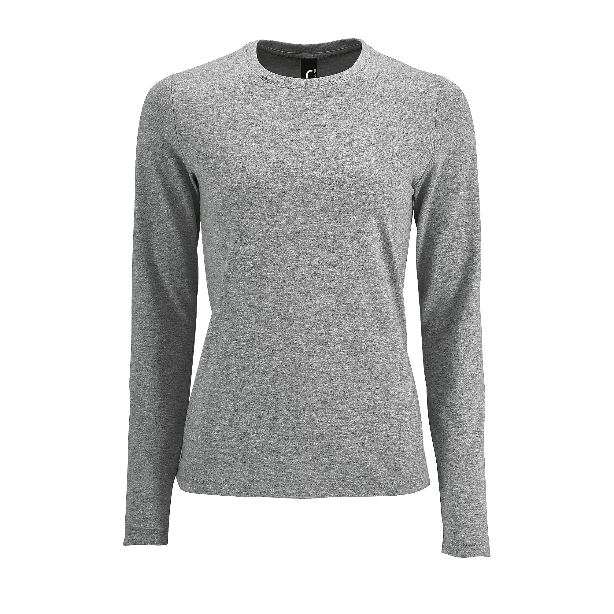 Sieviešu t-krekls IMPERIAL LSL WOMEN grey melange