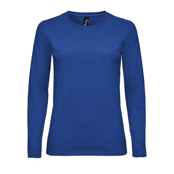 Sieviešu t-krekls IMPERIAL LSL WOMEN royal blue