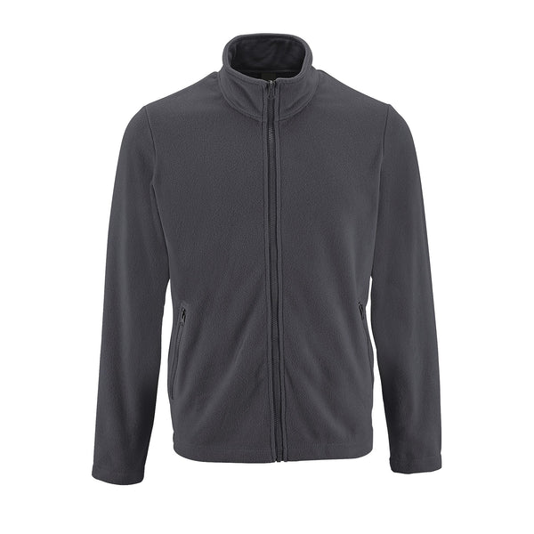 Flīša jaka NORMAN MEN charcoal grey