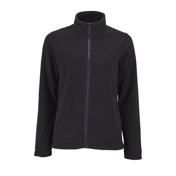 Flīša jaka NORMAN WOMEN black
