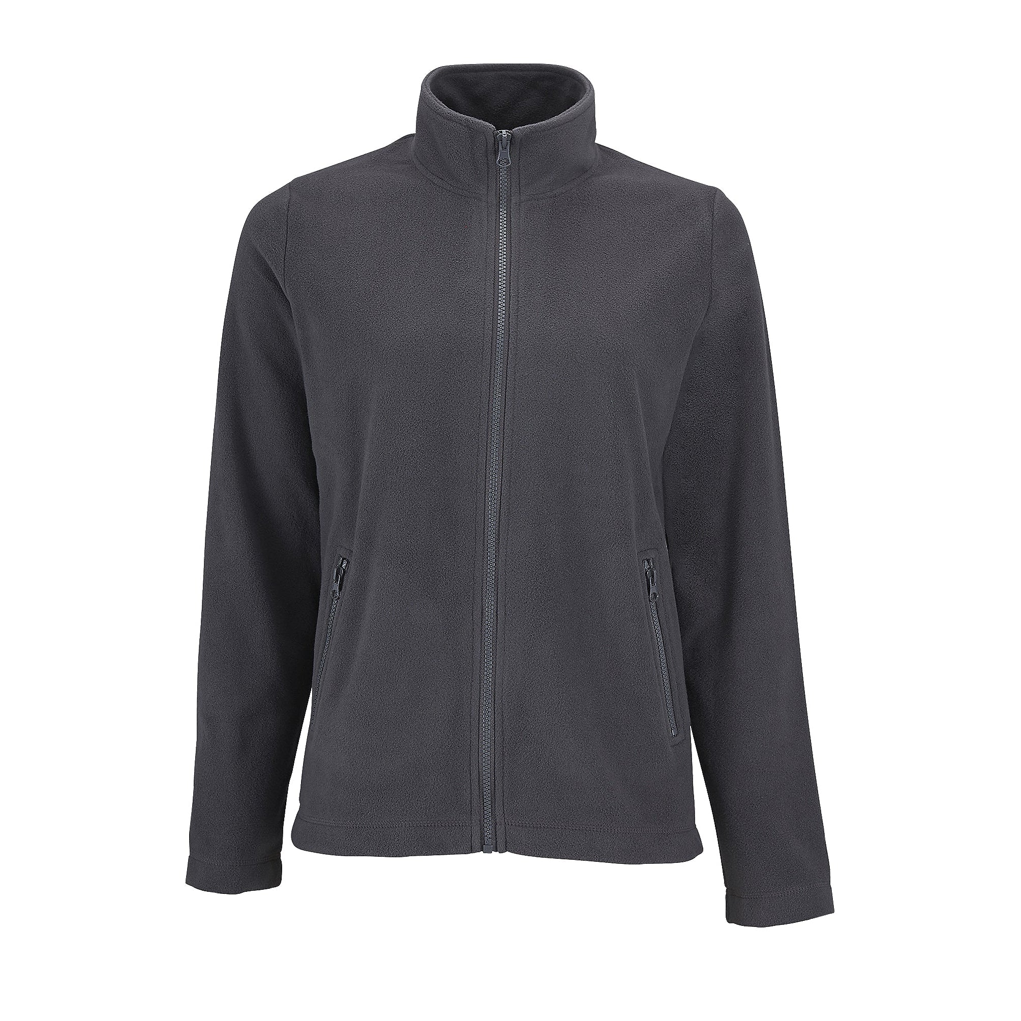 Flīša jaka NORMAN WOMEN charcoal grey