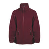 Bērnu flīša jaka NORTH KIDS burgundy