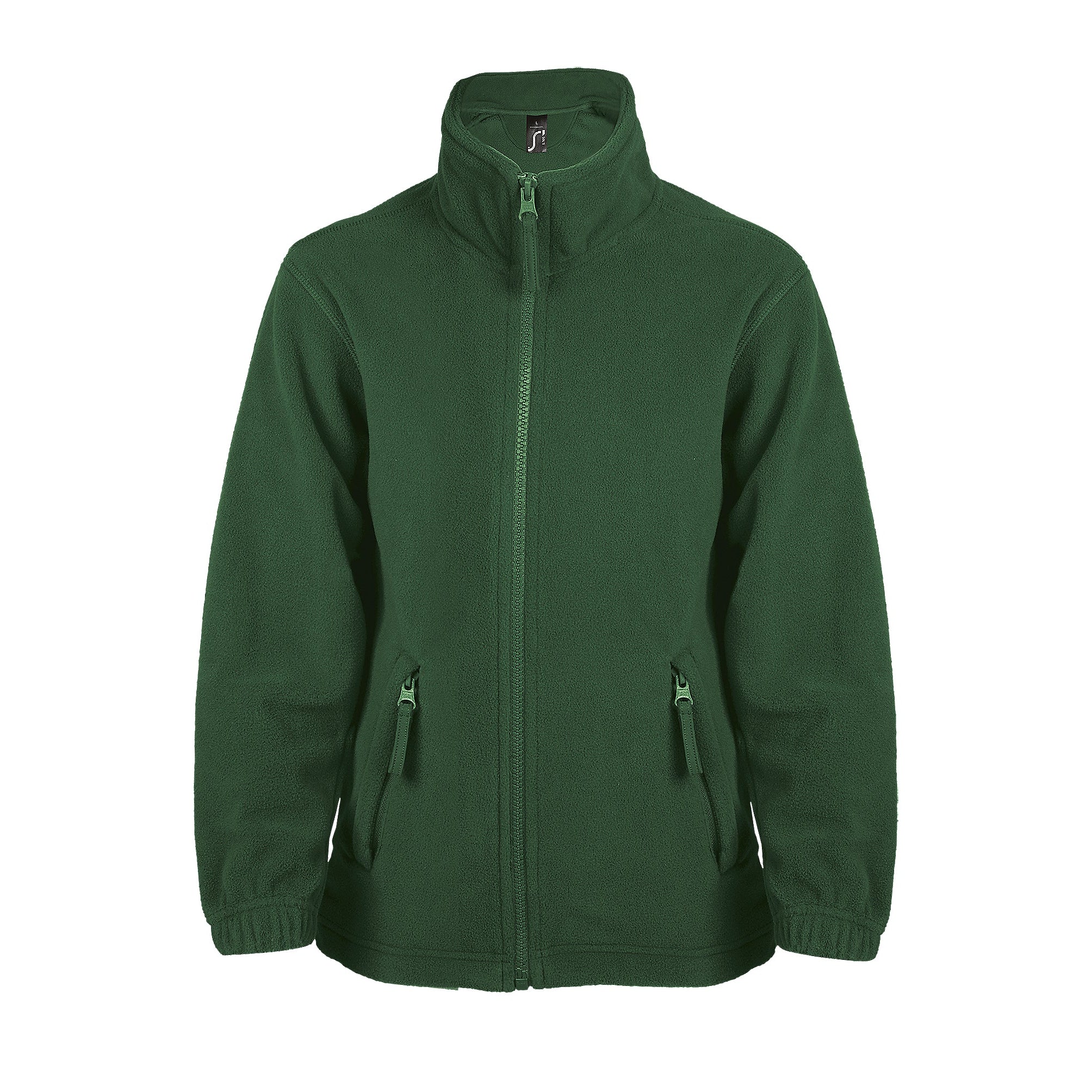 Bērnu flīša jaka NORTH KIDS fir green