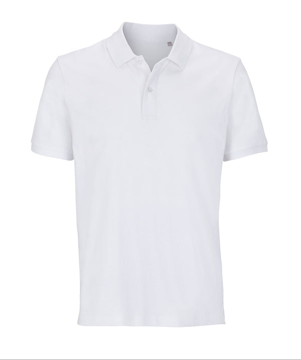 Unisex polo krekls SOL'S PEGASE balts