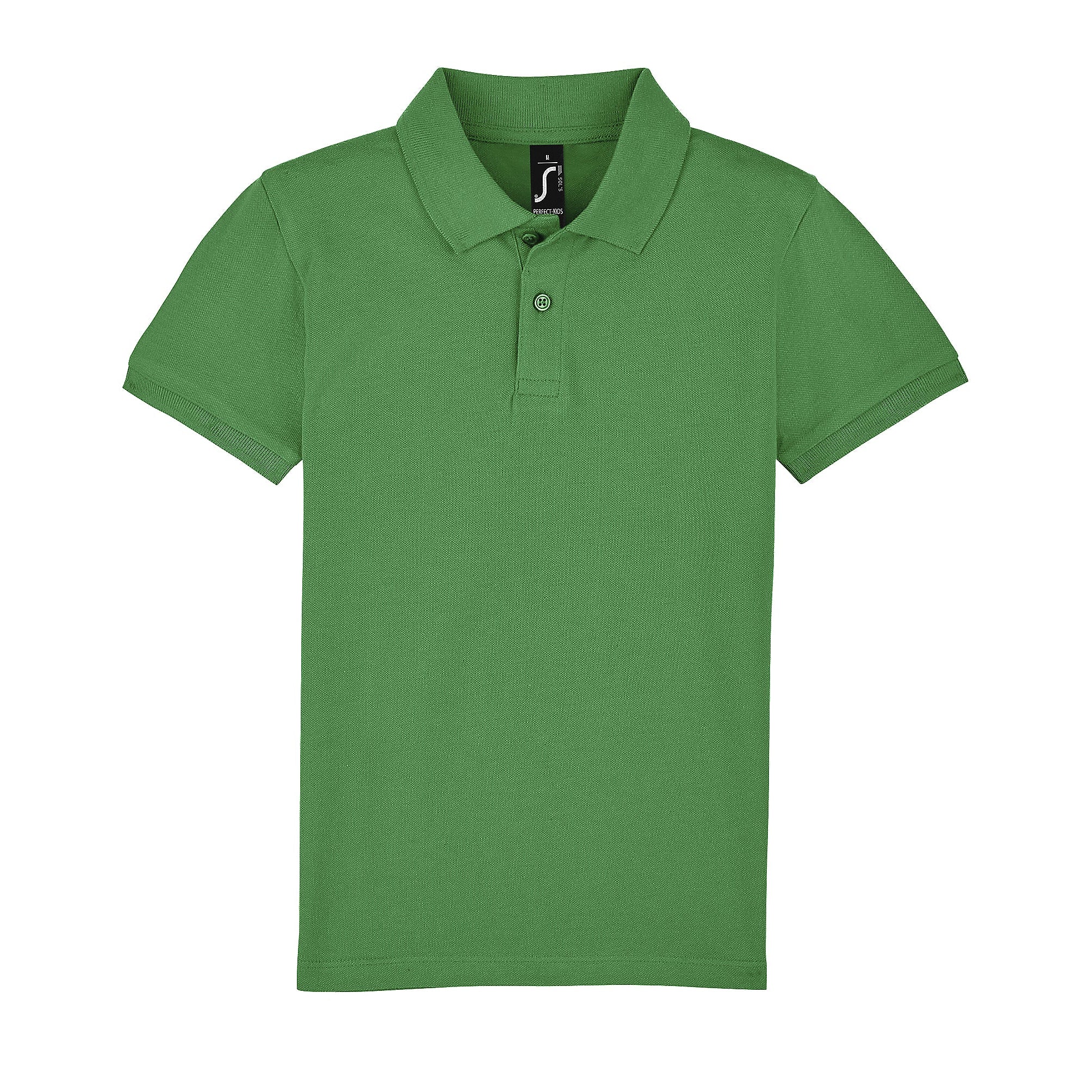 Bērnu polo krekls PERFECT KIDS kelly green